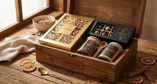 Gourmet Dry Fruits and Sweet Hampers